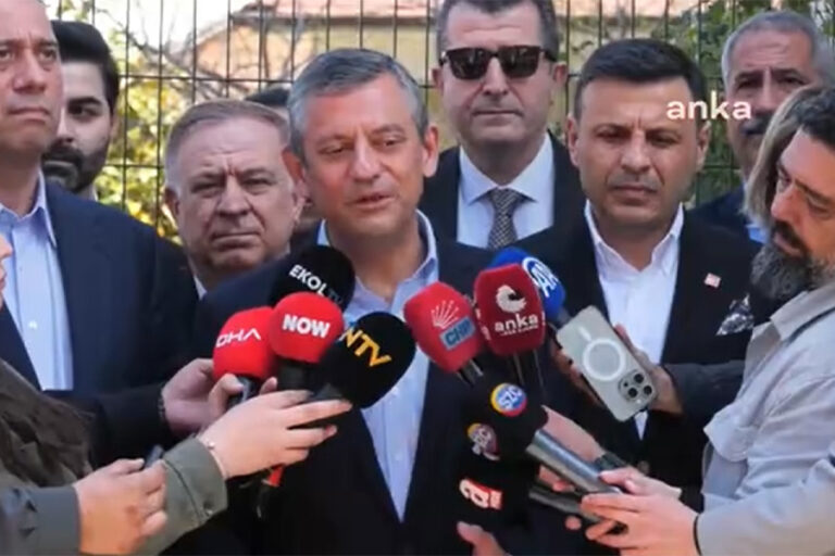 Özgür Özel: ”Mutlaka bir azmettireni vardır”