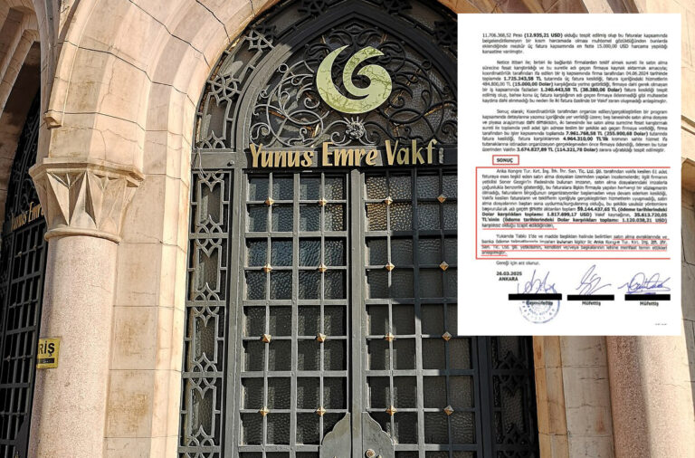 ‘Organize işler’ deşifre oldu; Yunus Emre Vakfı’nda ihale vurgunu!