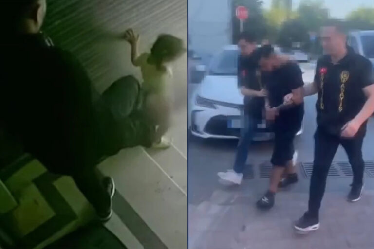İstanbul’da kızını merdivenden tekmeleyerek düşüren baba gözaltına alındı