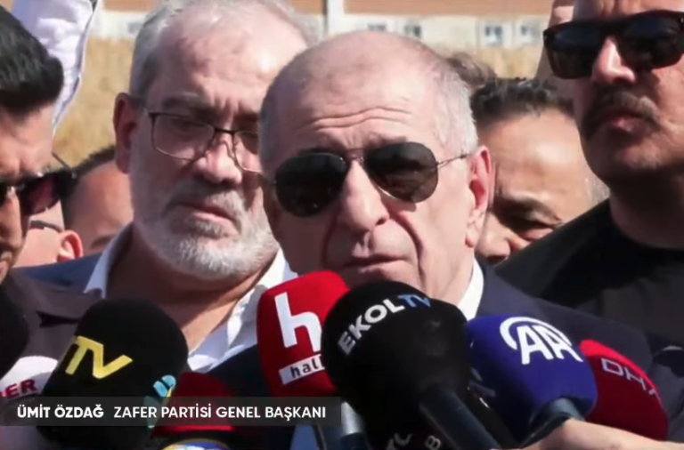 Ümit Özdağ, tahliye edildi: “Hiç birimizin anayasal ve yasal hakları güvence altında değil”