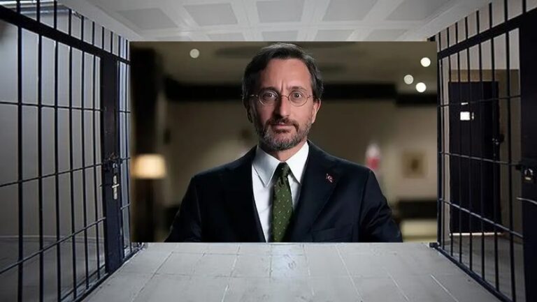 Fahrettin Altun ‘hak aramaya’ hapisteki kuzeninden başlasın