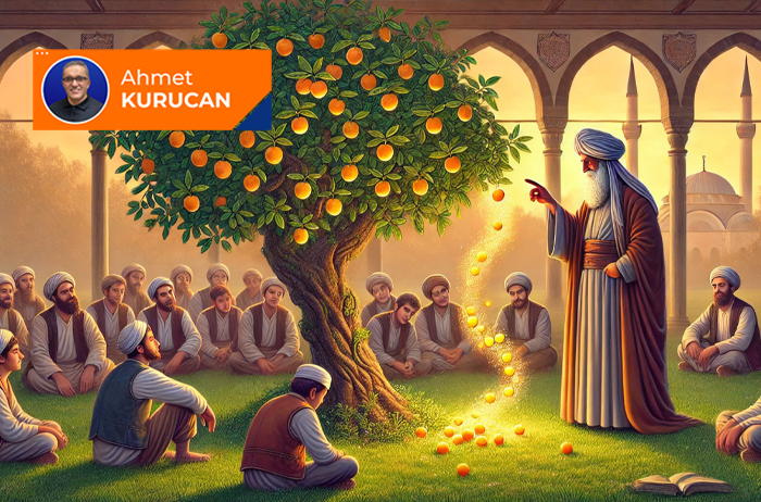 Ben o ağacın talebesiyim!