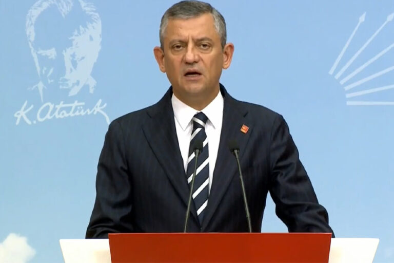 FT’ye konuşan Özel: “Hayatı durma noktasına getirebiliriz ama Erdoğan duymasın”