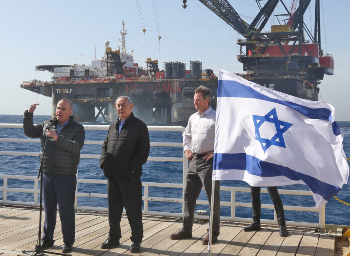 netanyahu gaz leviathan
