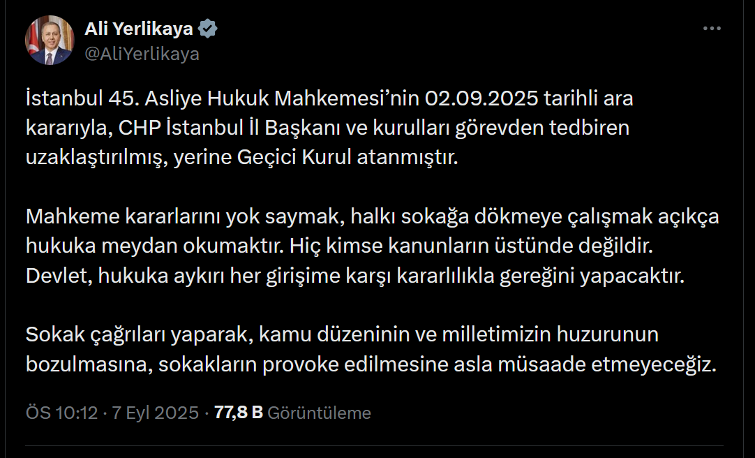 Ali Yerlikaya