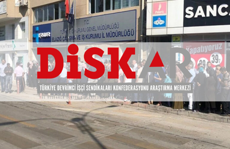 DİSK-AR: “Gerçek işsiz sayısı 12 milyona dayandı, sorun kronikleşiyor”