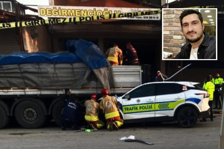 Manisa’da polis aracı TIR’a çarptı: 1 şehit, 1 yaralı