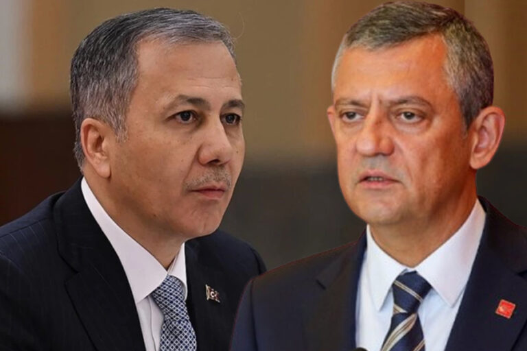 Ali Yerlikaya iddialara cevap vermek yerine Özel’i ‘iftiracılıkla’ suçladı