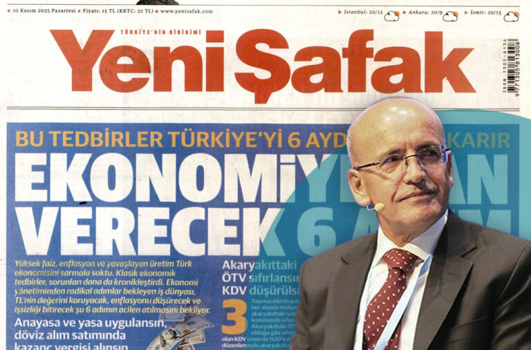 Yeni Şafak’tan Mehmet Şimşek’e 6 maddelik reçete: “Bu adımları at, ekonomi düze çıkar!”