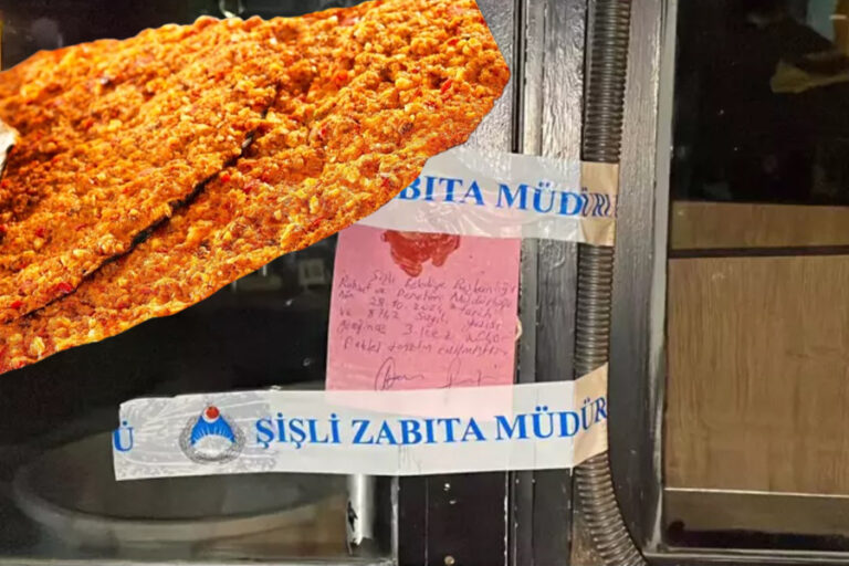 İstanbul’da lahmacun yiyen 25 kişi hastaneye başvurdu: Restoran mühürlendi