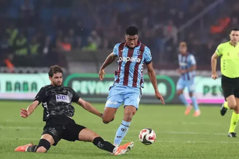 Trabzonspor-Corendon Alanyaspor: 1-1