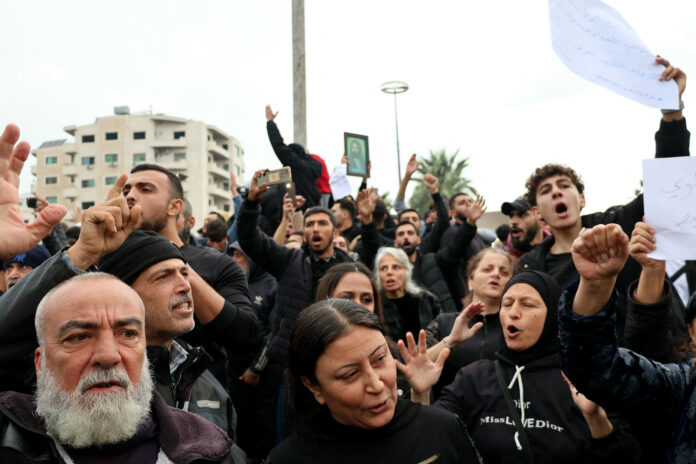 SYRIA-CONFLICT-ALAWITE-PROTEST