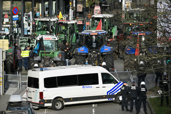 BELGIUM-AGRICULTURE-POLITICS-DEMO