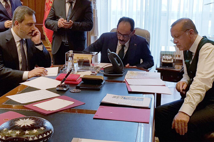 erdoğan-hakan fidan-ibrahim kalın
