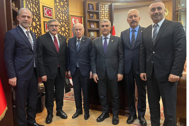 İmralı heyetinde de yer almıştı: AKP milletvekillerinden Bahçeli’ye ziyaret