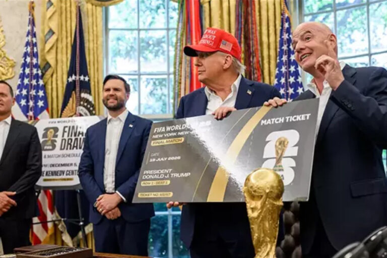 Trump’a ‘FIFA Barış Ödülü’ verildi