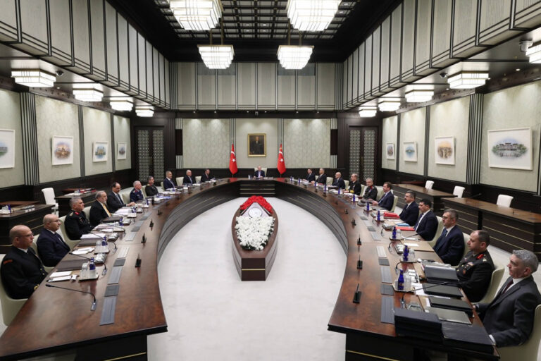 Milli Güvenlik Kurulu’ndan 9 maddelik bildiri
