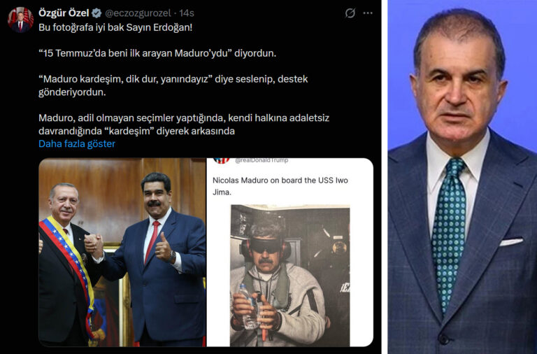 Ömer Çelik’in Özgür Özel’e cevabında ne ‘Trump’ var; ne ‘ABD’: “Tasvip etmiyoruz”