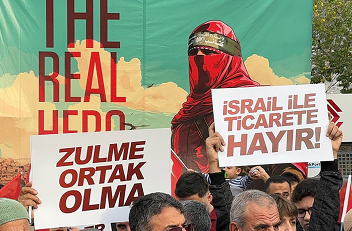 11 kişi yargılanıyor; İsrail’le ticareti protestoya 3 yıla kadar hapis cezası talebi!