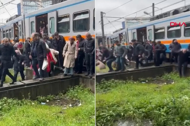 İstanbul’da metro raydan çıktı: Yolcular tahliye edildi