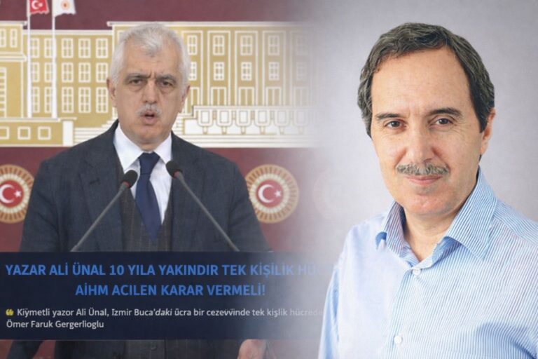 Gergerlioğlu: Bir düşünce insanı ‘entelektüel etkisi var’ denilerek hücrede tutuluyor