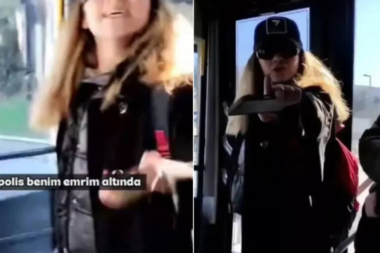Otobüste vatandaşları “savcıyım, polis benim emrimde” diyerek tehdit etmişti: Gözaltına alındı