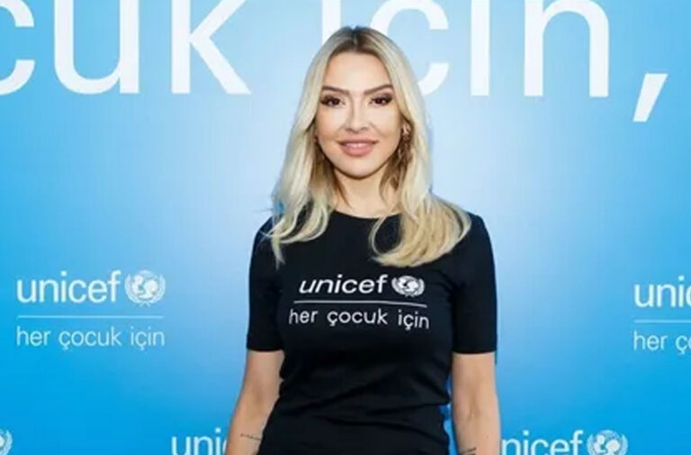 Hadise’den ‘video’ açıklaması: “UNICEF bana bir metin gönderdi ve video çekmemi istedi”