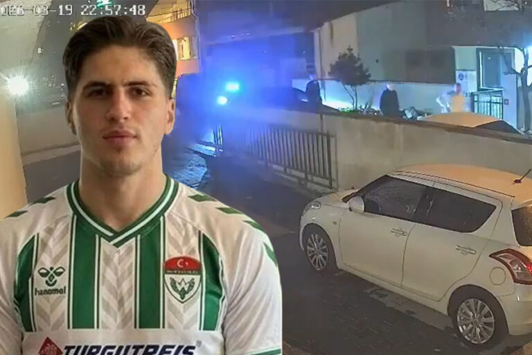 Futbolcu Kubilay Kundakçı cinayetinin görüntüleri ortaya çıktı: Çakarlı araçlarla gelip ateş açmışlar!