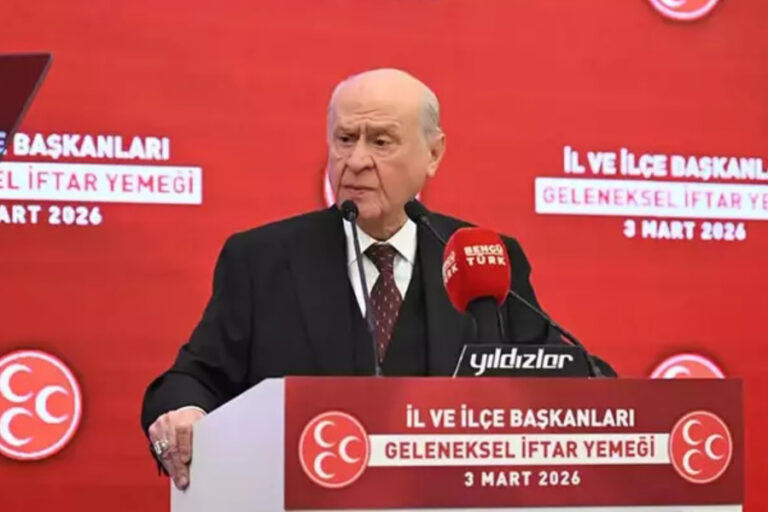 Bahçeli: ”Hava saldırıları durmazsa 3’üncü Dünya Savaşı’nın taşları birer birer döşenecek”