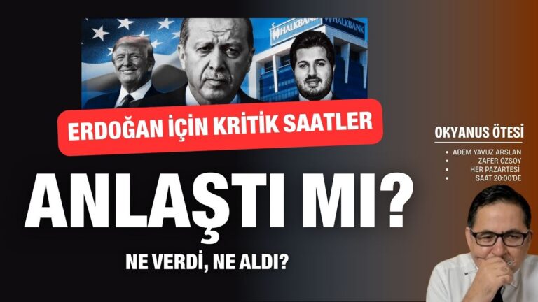 Erdoğan, Halkbank konusunda anlaştı mı? Dava düşüyor mu?