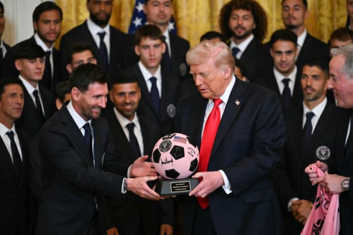 trump messi