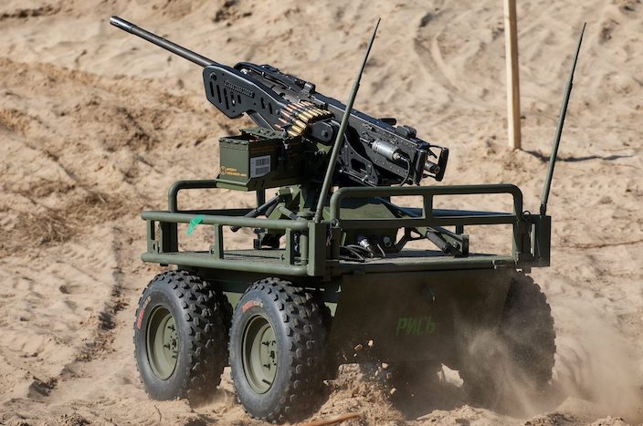 Ukrayna, çok sayıda silahlı robotu cepheye sürmeyi planlıyor