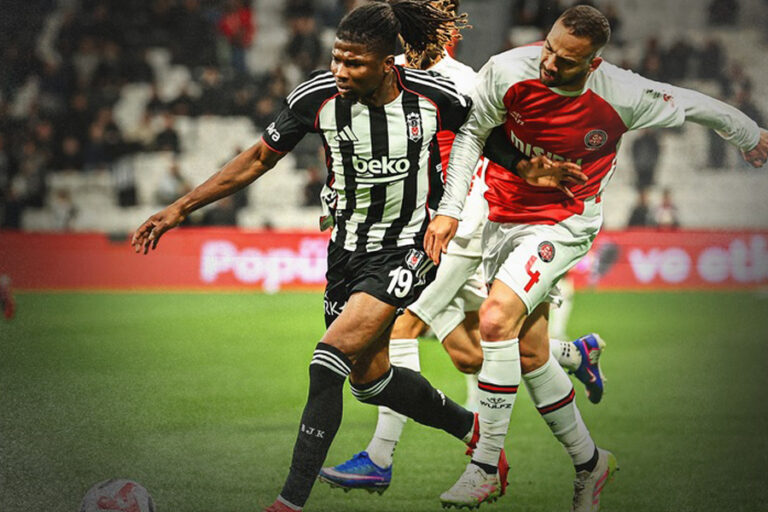 Beşiktaş ile Karagümrük berabere kaldı