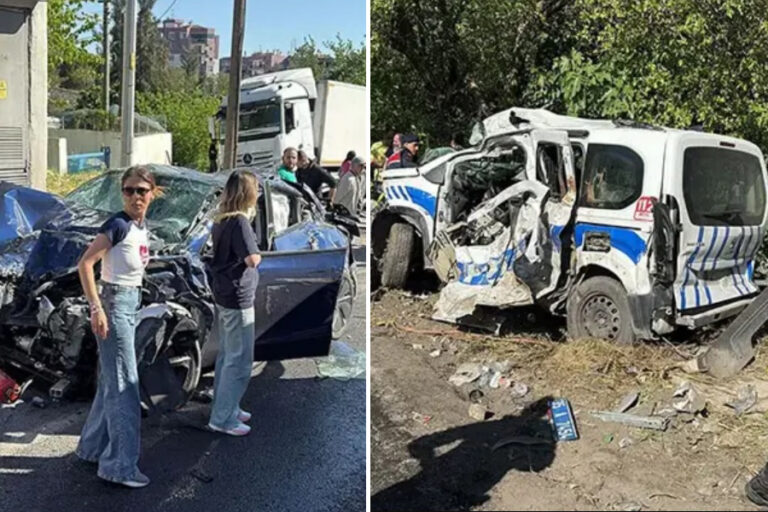 İzmir’de freni boşalan TIR 9 araca çarptı: 3 ölü, 1’i polis 4 yaralı