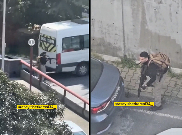 İsrail Konsolosluğu önünde çatışma; 2 polis yaralı