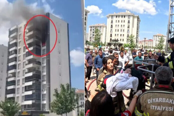 diyarbakır-yangın