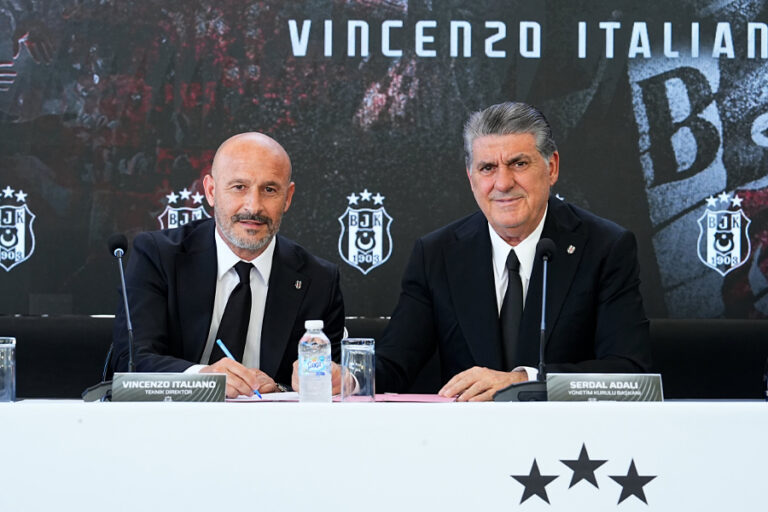 Beşiktaş, Vincenzo Italiano ile 2 yıllık sözleşme imzaladı