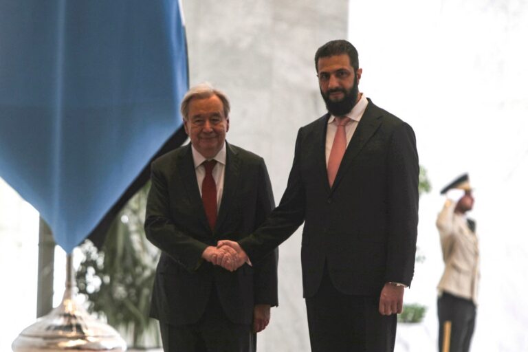 17 yıl sonra ilk ziyaret; BM Genel Sekreteri Guterres Suriye’de