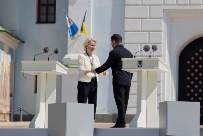 von der leyen zelenski kiev