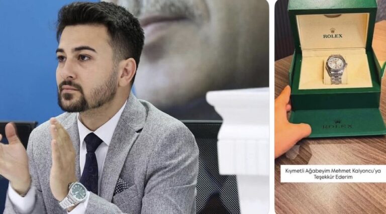 Rolex tartışması AKP’de istifa getirdi: Gençlik Kolları Başkanı “affını” istedi