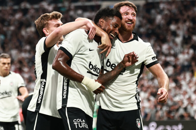 Beşiktaş, Kauno Zalgiris’i 3-0 mağlup etti