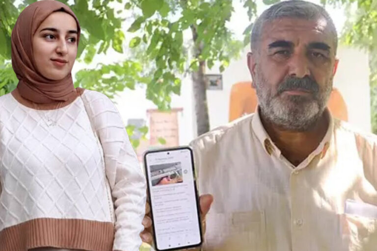Rojin’in babasına silah fotoğraflı tehdit mesajı: ”Şikâyetini çek, yoksa sen de kızının yanına gidersin”