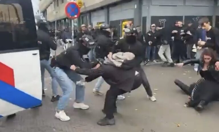 Lahey’de aşırı sağ gösterisi savaş alanına döndü