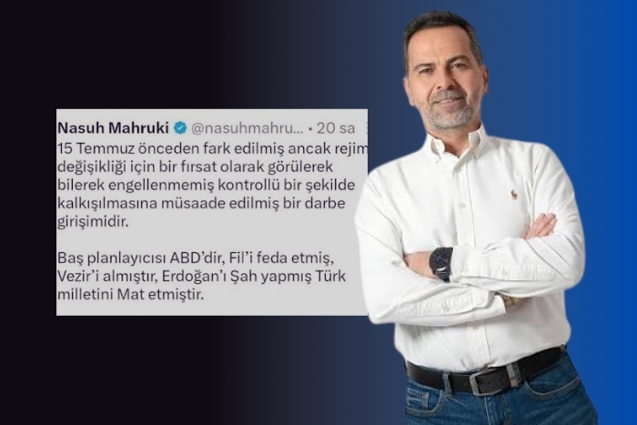 15 Temmuz paylaşımı davasında karar: Nasuh Mahruki’ye tahliye